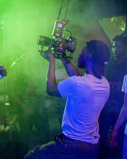 Green smoke camera rig