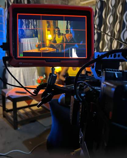 Cinematic monitor frame
